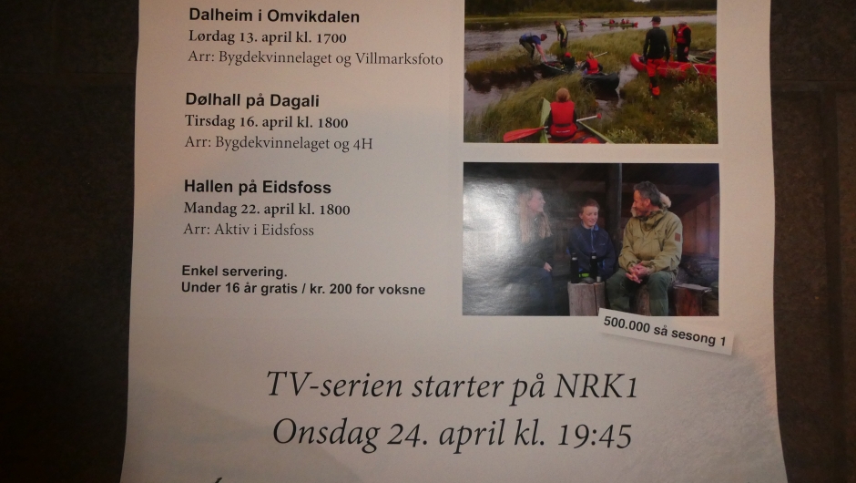Husk 1.episode går på NRK 1 24.april kl 19.45. Husk 1. episode går 24.april