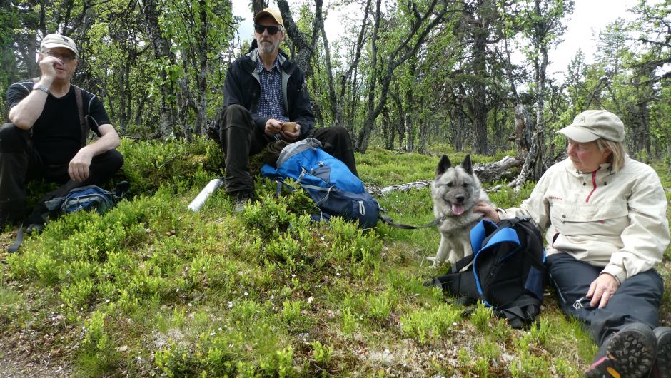 Fint å være ute på tur. Fint å være ute på tur.