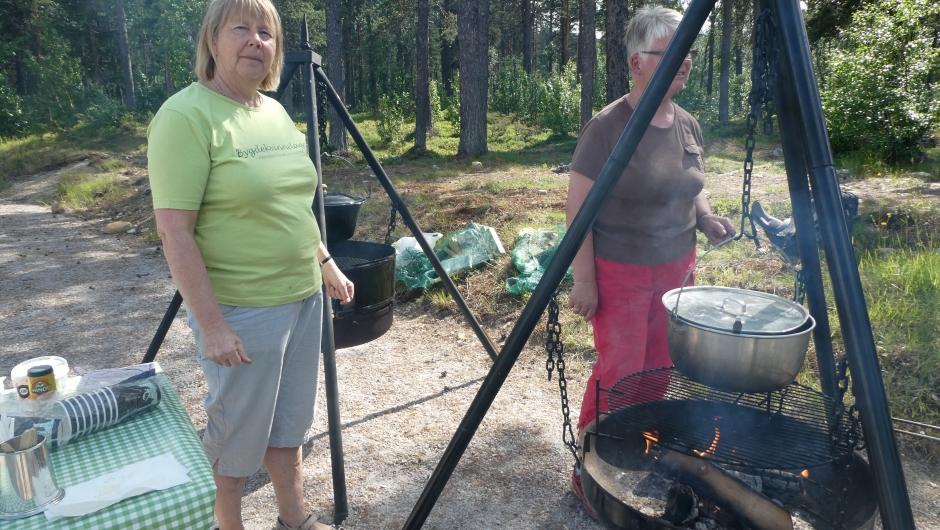 Suppa er klar. Suppa er klar.