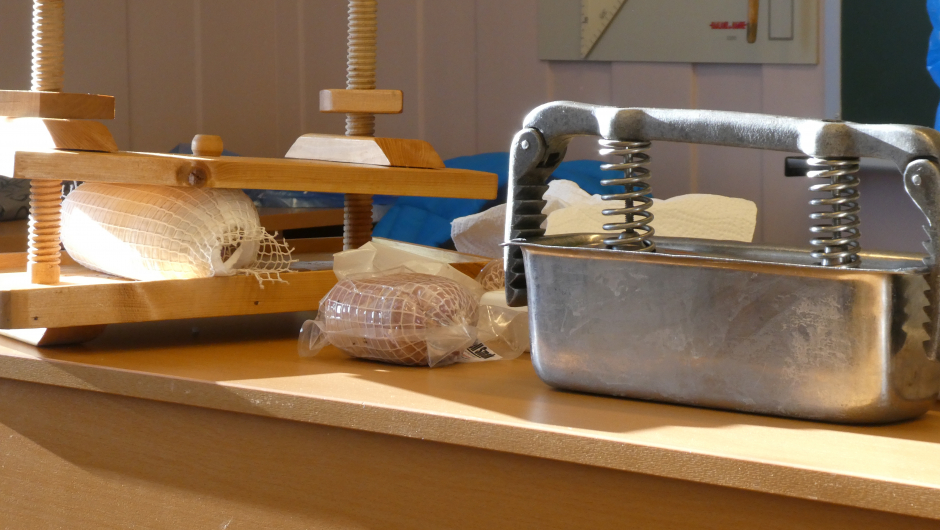 Rulle/syltepresser. Rulle/syltepresser.