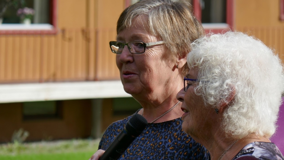 Allsongen vart leia av Astrid, - ho er sjef for Syng med oss. Allsongen vart leia av Astrid, - ho er sjef for Syng med oss.