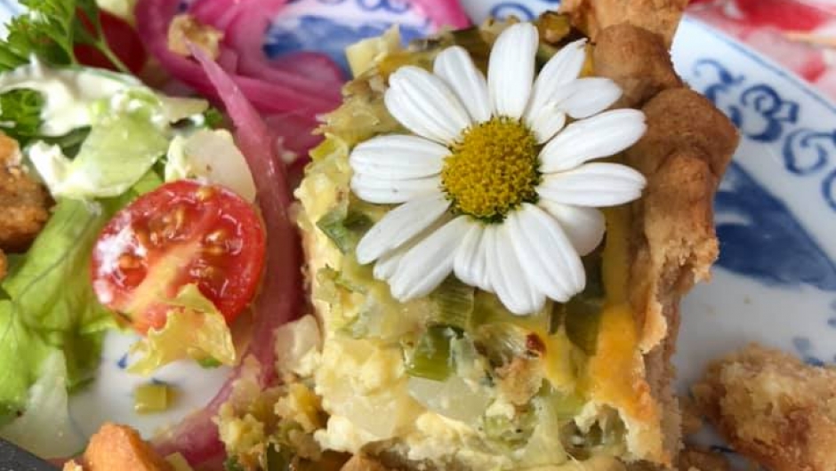 Deilig pai til lunsj