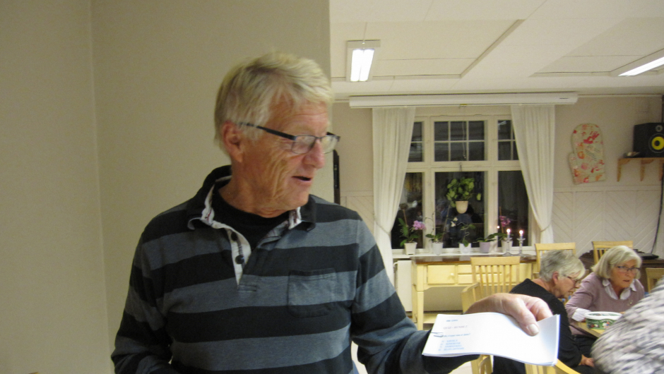 Per Østeraas ledet kveldens quis Per Østeraas ledet kveldens quis