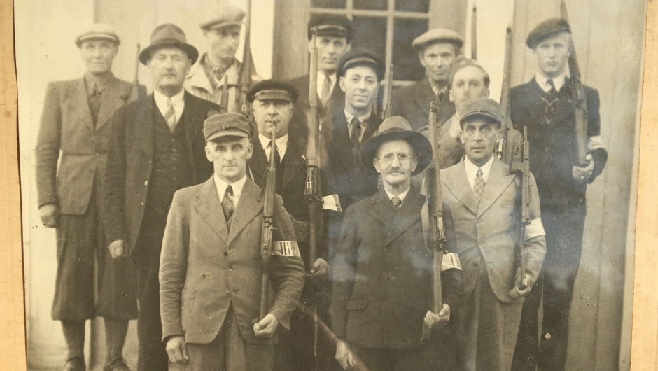 Politistyrkene i Hjemmefronten var stramme karer Politistyrkene i Hjemmefronten var stramme karer