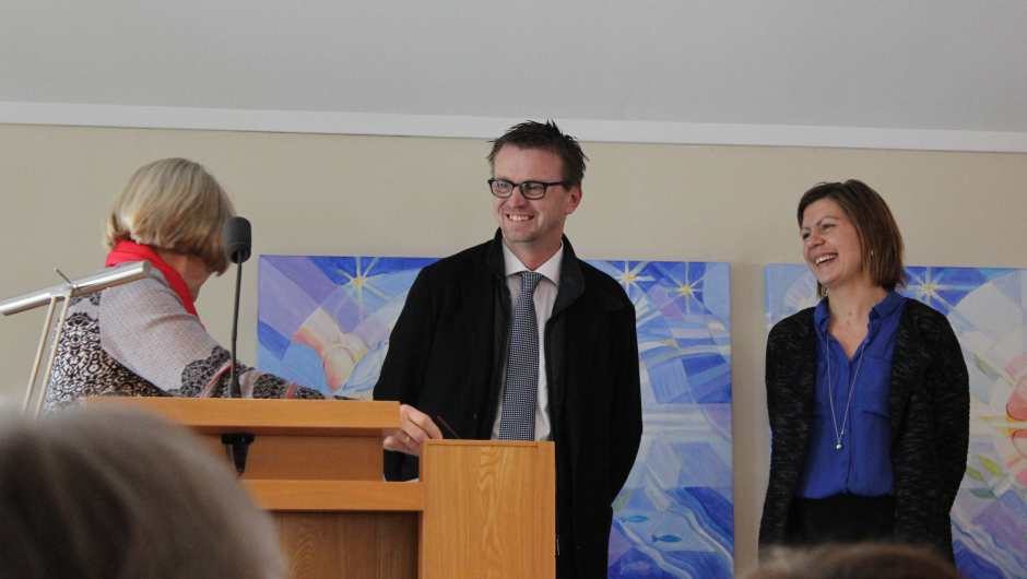 Prisutdeling Foto: VBK