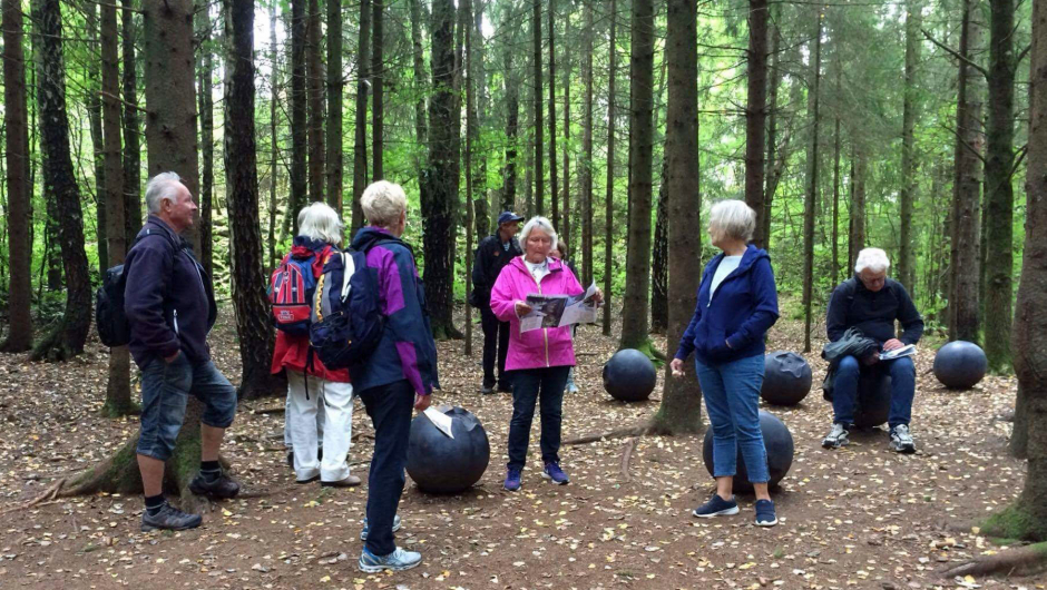 Blant kjempeblåbærene. "På blåbærtur"