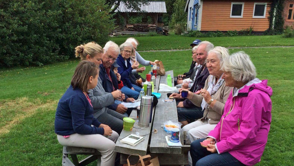 Godt med pause for store og små, takk for turen! Pause for store og små.