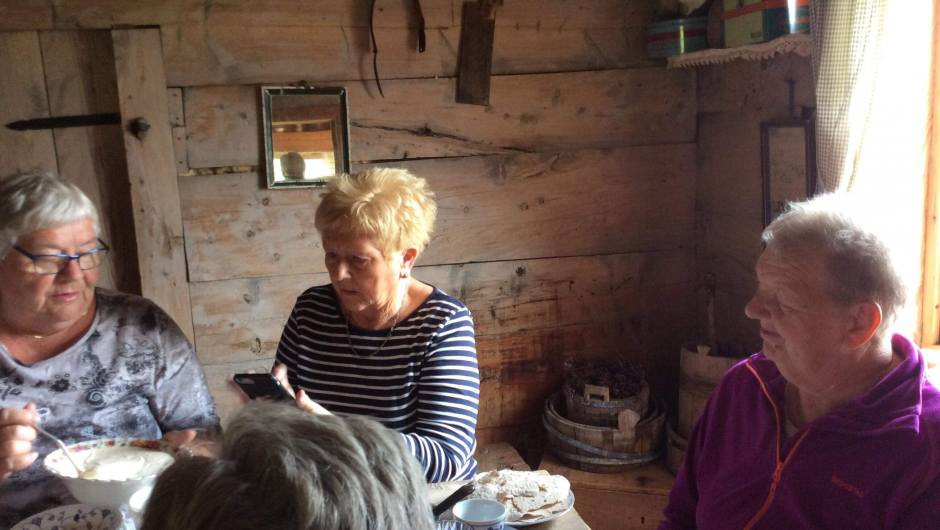 Foto: Gudrun Hefte Me fekk servert stølskost