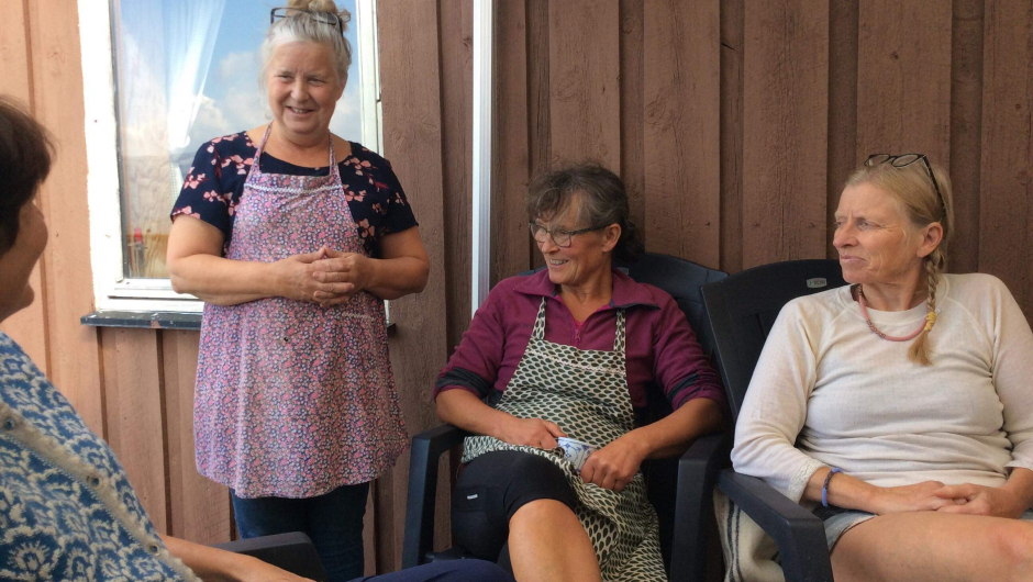 Foto: Gudrun Hefte Aud fortel om stølsdrift