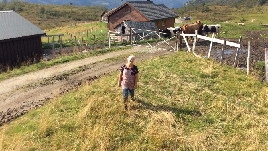 Foto: Gudrun Hefte Aud tek i mot