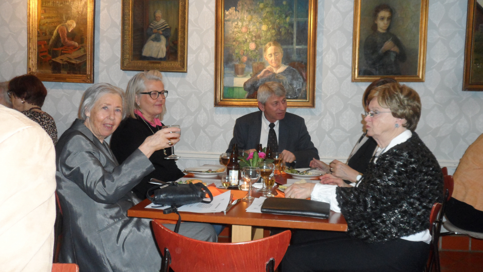 Flere gjester som koser seg!