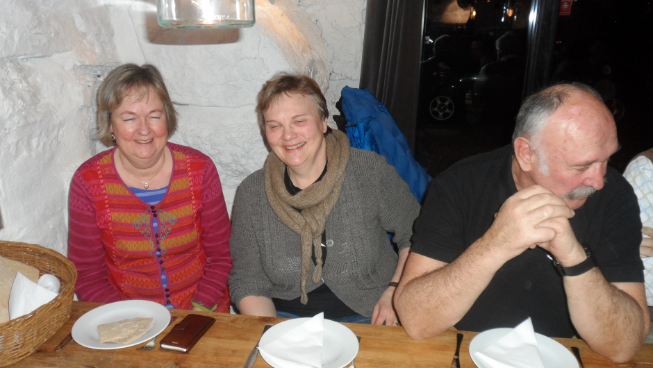 Lise, Anne og Hans Ellef senior