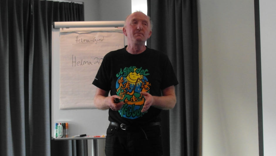 Knut Berntsen, leder av Polarsirkelens friluftsråd Knut Berntsen, leder av Polarsirkelens friluftsråd