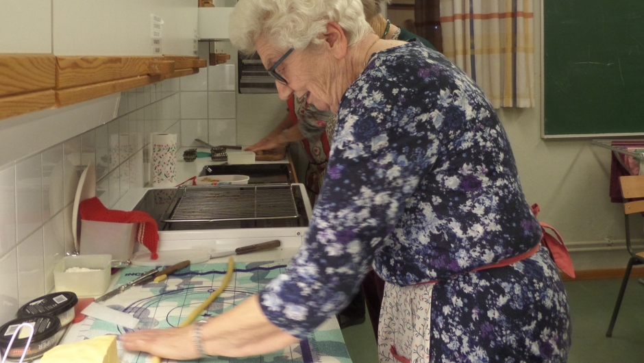 Inger med berlinerkranser