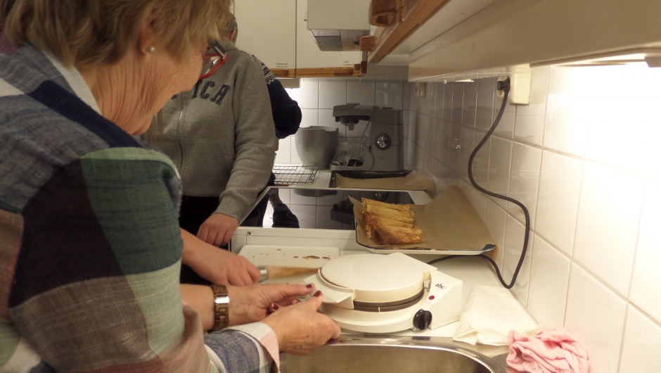 Lisbeth steker krumkaker