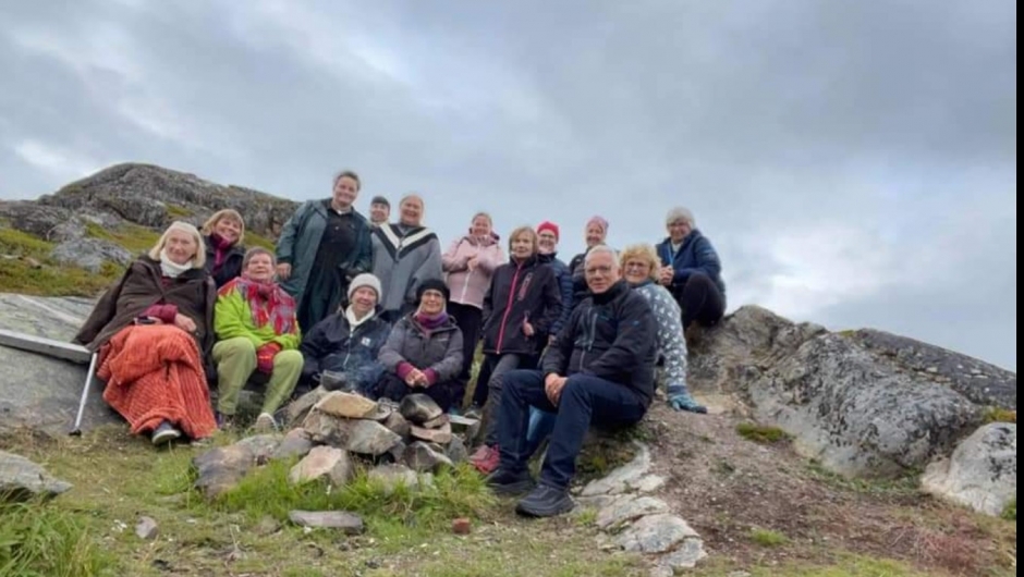 Samling ved Gavesluft Samling ved Gavesluft