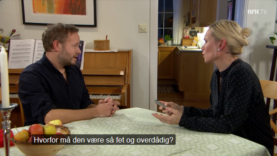 Christopher Sjuve i samtale med Hege Christopher Sjuve i samtale med Hege