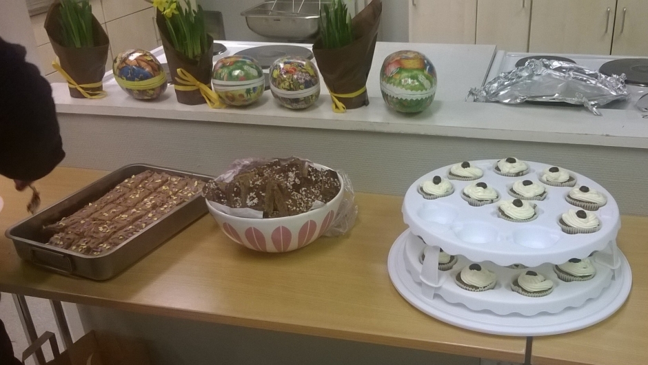 Kaker og gevinster Bevertning og gevinster