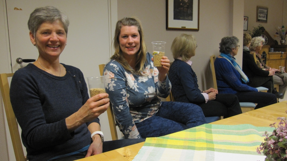 Smaksprøver fikk vi også Smaksprøver fikk vi også