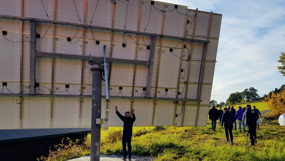 Bra størrelse på solselle panelet