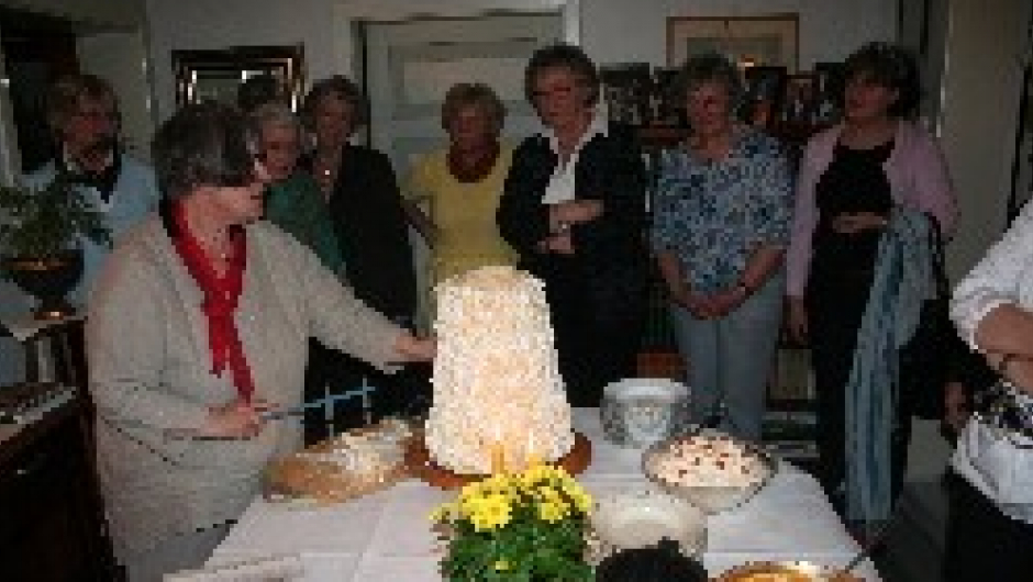 Charlottas mor, Lena, fortalte om Spettkaken