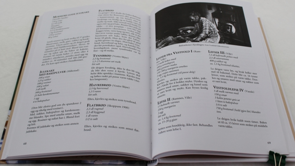 Flatbrød og lefse, oppskrift fra Vestfolds spiskammers oppskrift Vestfoldlefse