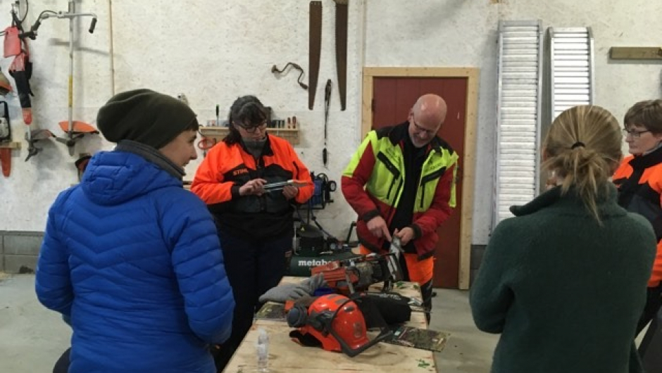 Vedlikehold og stell av motorsag