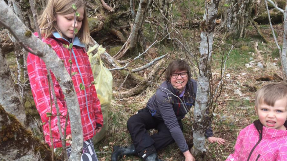 Eirin og ungene gjør en flott jobb Eirin og ungene gjør en flott jobb