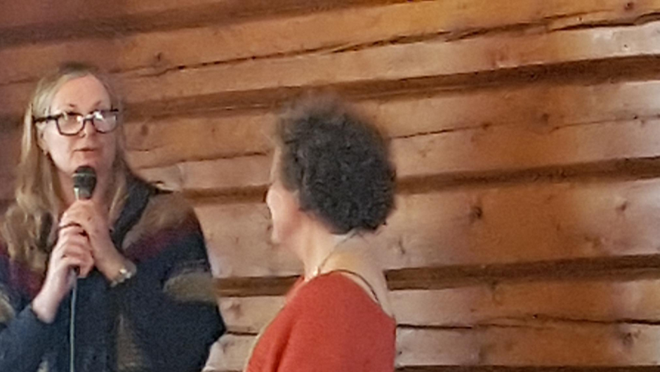 Tone Skårdal Tobiasson og Ingunn Grimstad Klepp.