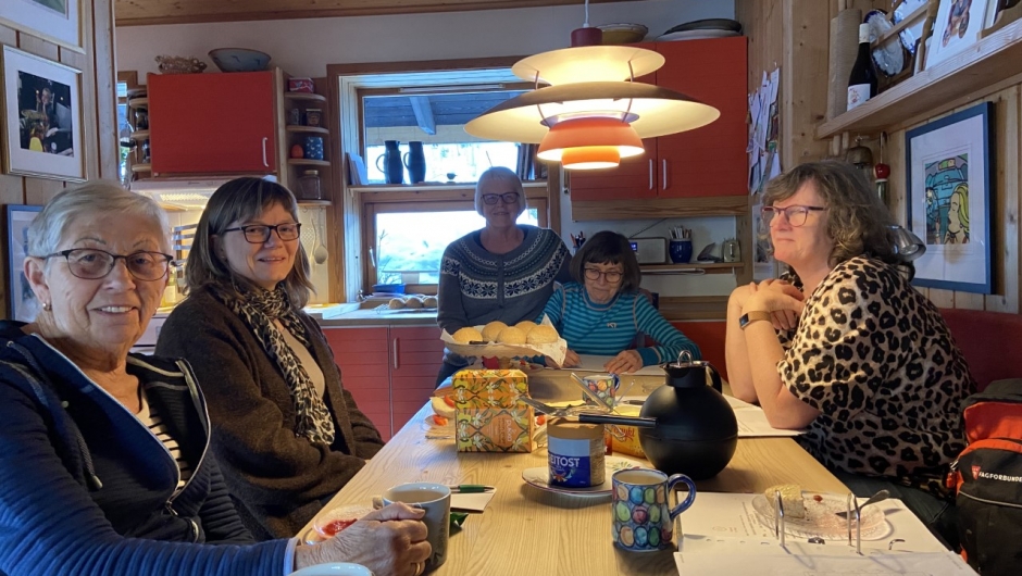 Så var me i gang med styresakene. Foto: Maries Custers