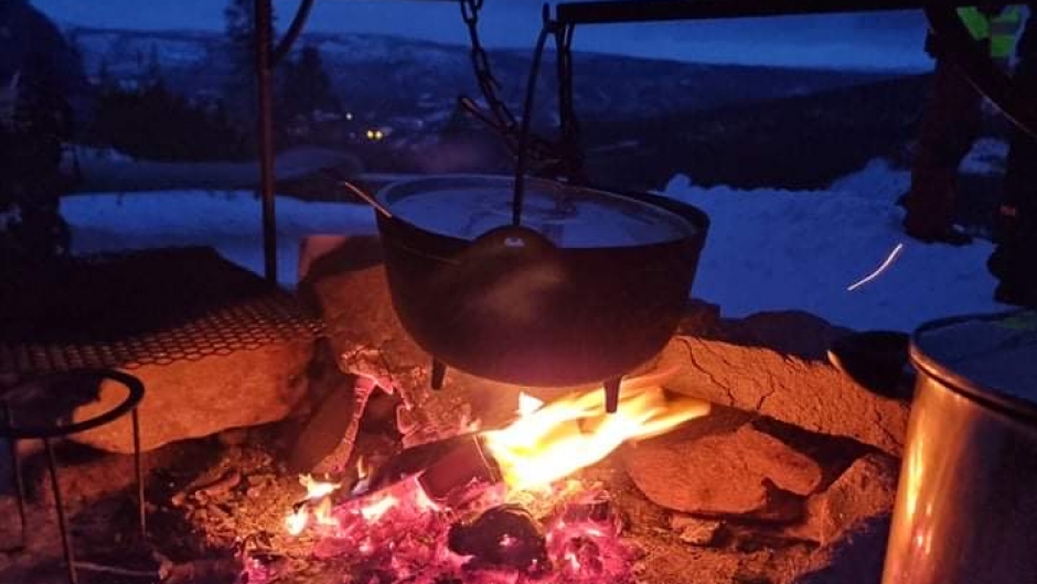 Suppa varmes opp Suppa varmes opp