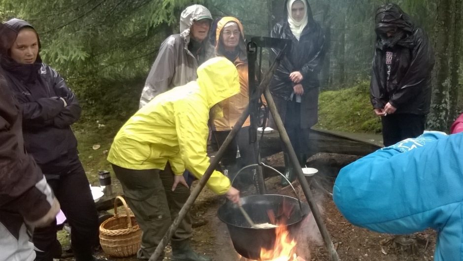 Suppe i regn Suppe i regn