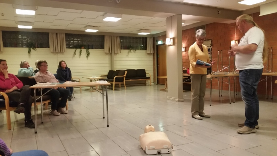 Takk til Geir Varholm, leder i Re Røde Kors