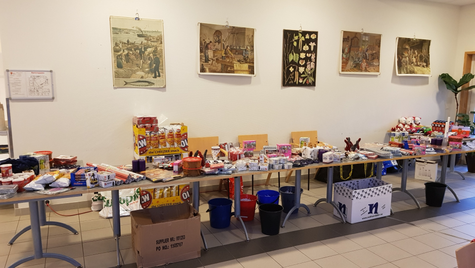 Mye fint å velge i på tombolaen