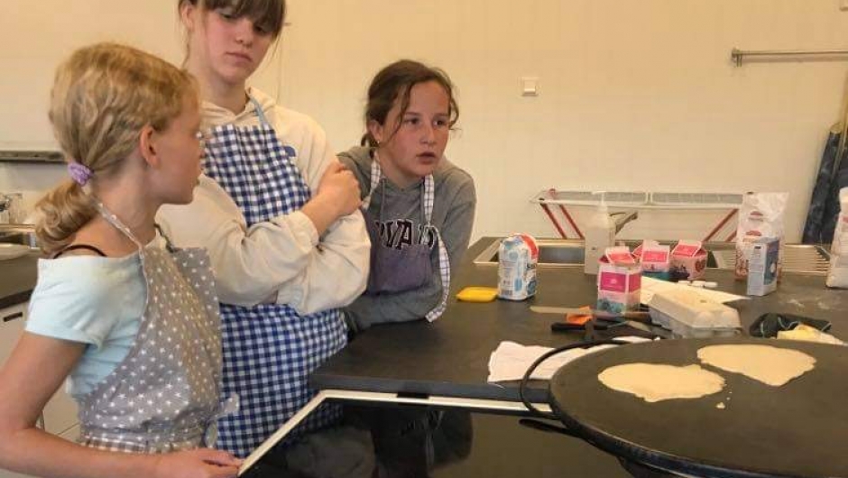 Venter på stekinga Venter på stekinga