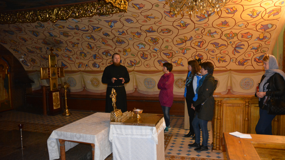 Privat omvisning i katedralen. Privat omvisning i katedralen.