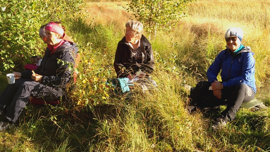 Fortjent matpause. Fortjent matpause.