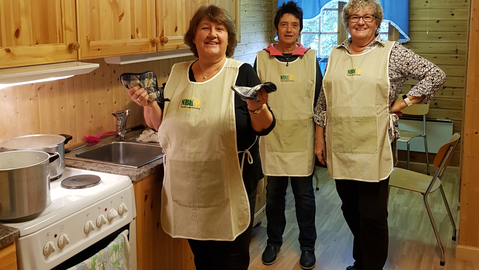 Vistdal Bygdekvinnelag laget deilig hjorte gryte til oss