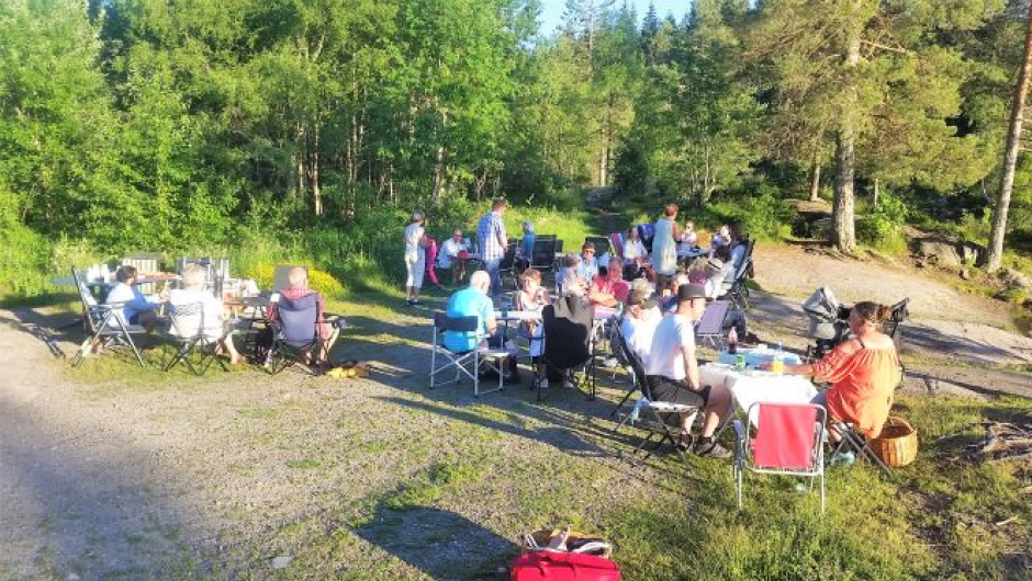 Sommeravslutning ved Merkedammen