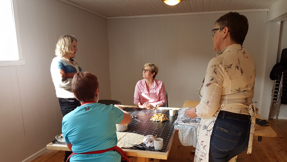 Utveksling av bakeerfaring på Vossakling-kurset Utveksling av bakeerfaring på Vossakling-kurset foto: Aud-Marit Netteland