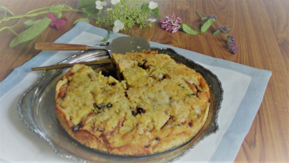 epleterte med epler og rosiner